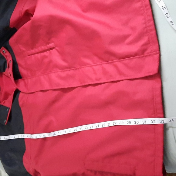 Scandia Woods Red Black Winter Zip Snap Up Closure Jacket Coat Size 3XL - Picture 7 of 12